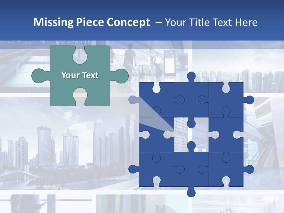 Luggage Modern Transportation PowerPoint Template