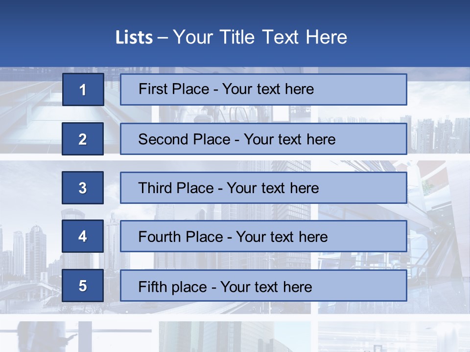 Luggage Modern Transportation PowerPoint Template