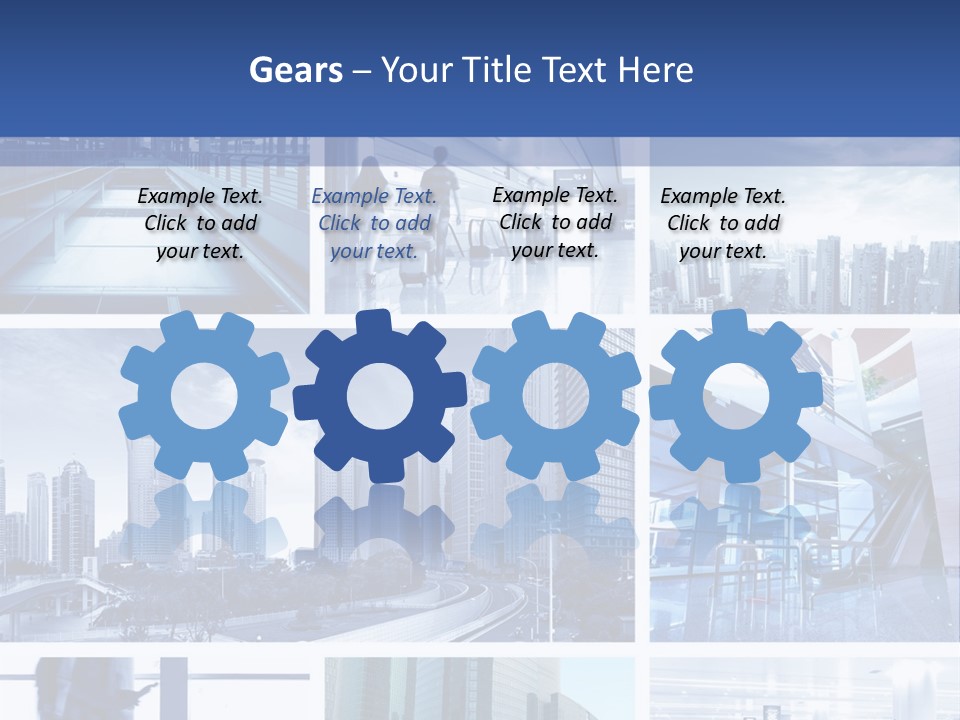 Luggage Modern Transportation PowerPoint Template