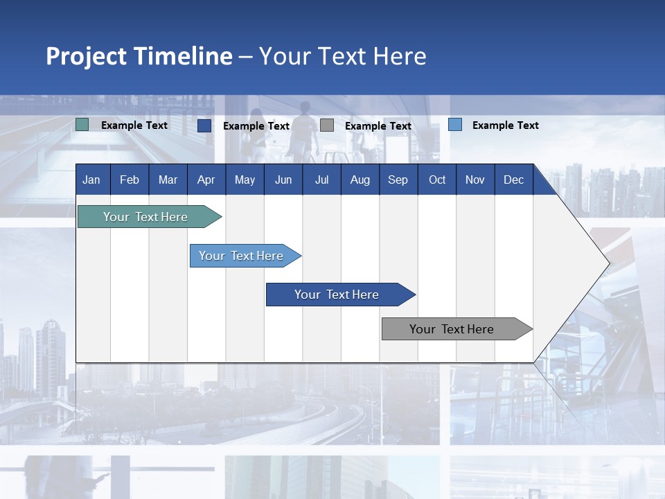 Luggage Modern Transportation PowerPoint Template