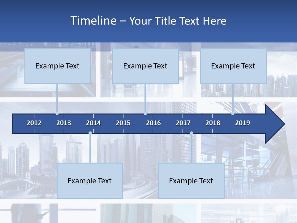 Luggage Modern Transportation PowerPoint Template
