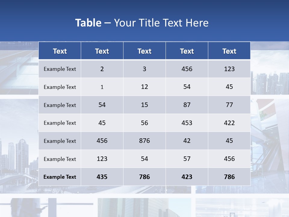 Luggage Modern Transportation PowerPoint Template