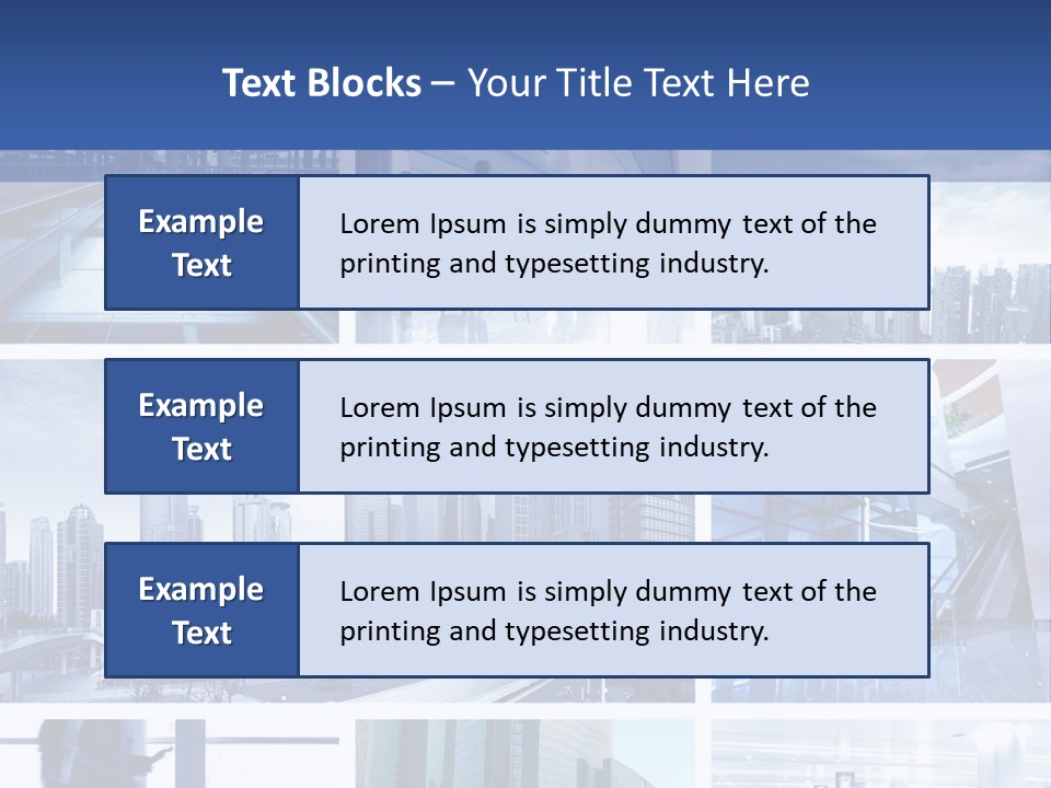 Luggage Modern Transportation PowerPoint Template