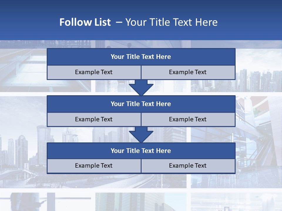 Luggage Modern Transportation PowerPoint Template
