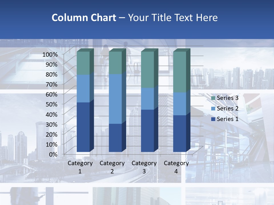 Luggage Modern Transportation PowerPoint Template