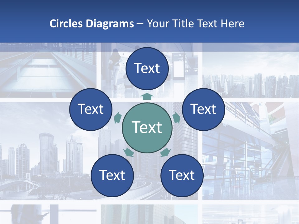 Luggage Modern Transportation PowerPoint Template