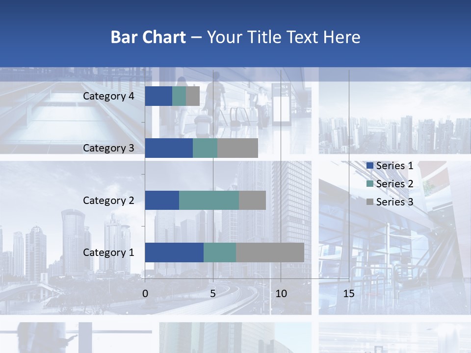 Luggage Modern Transportation PowerPoint Template