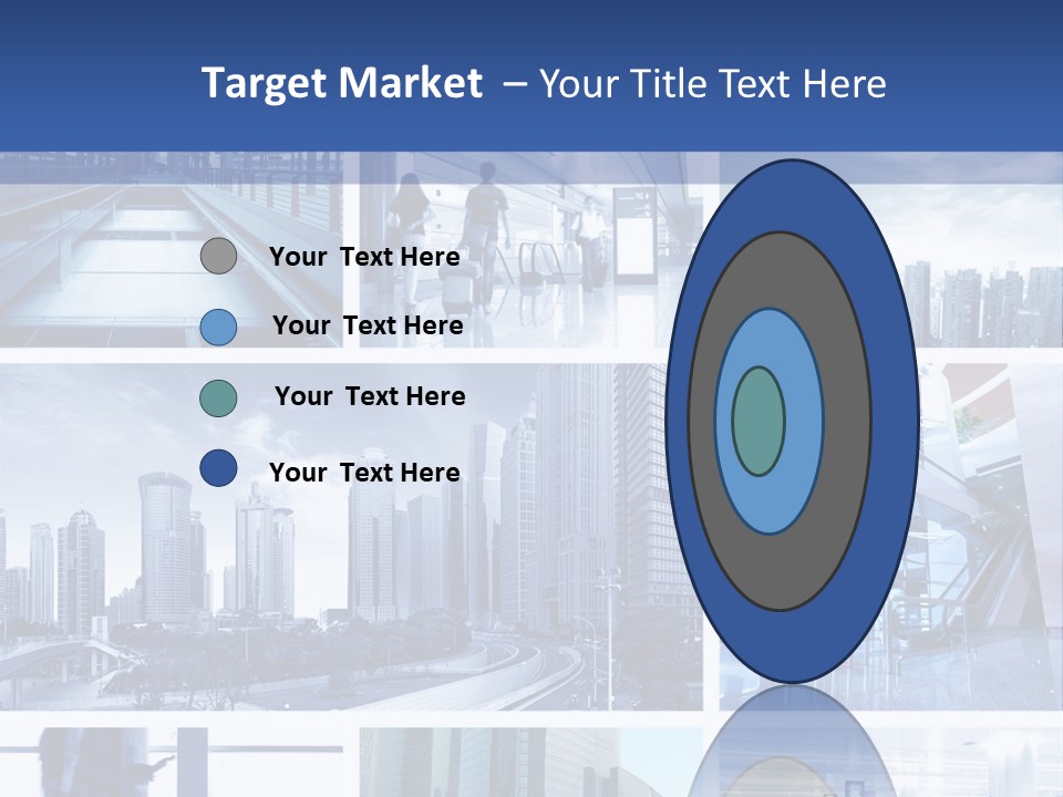 Luggage Modern Transportation PowerPoint Template