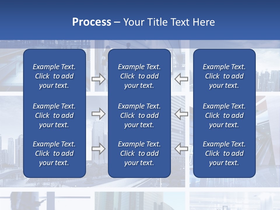 Luggage Modern Transportation PowerPoint Template