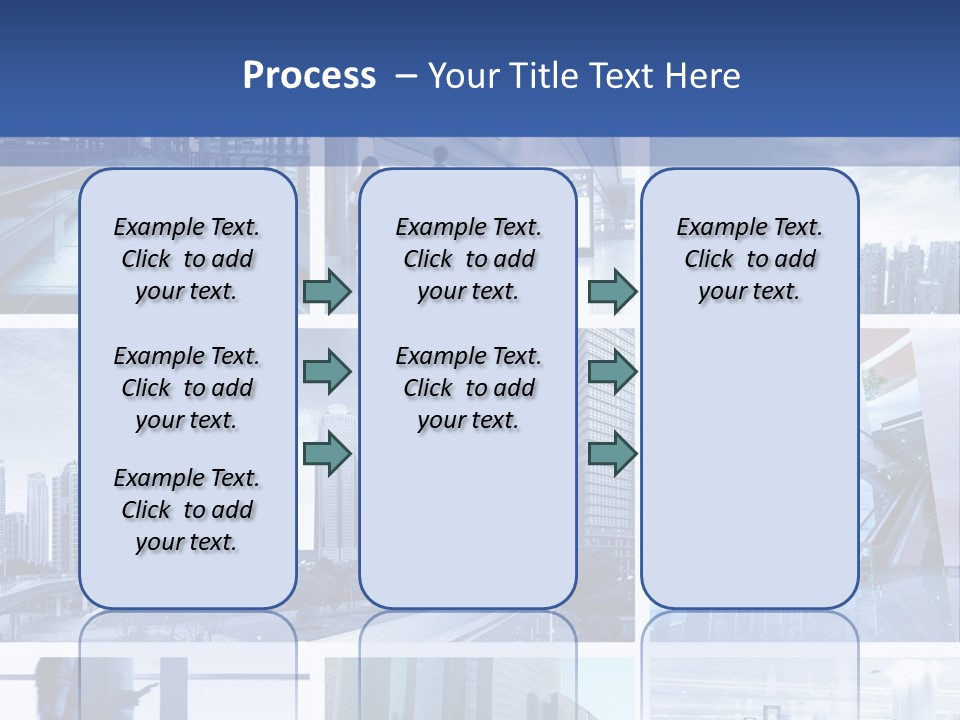 Luggage Modern Transportation PowerPoint Template