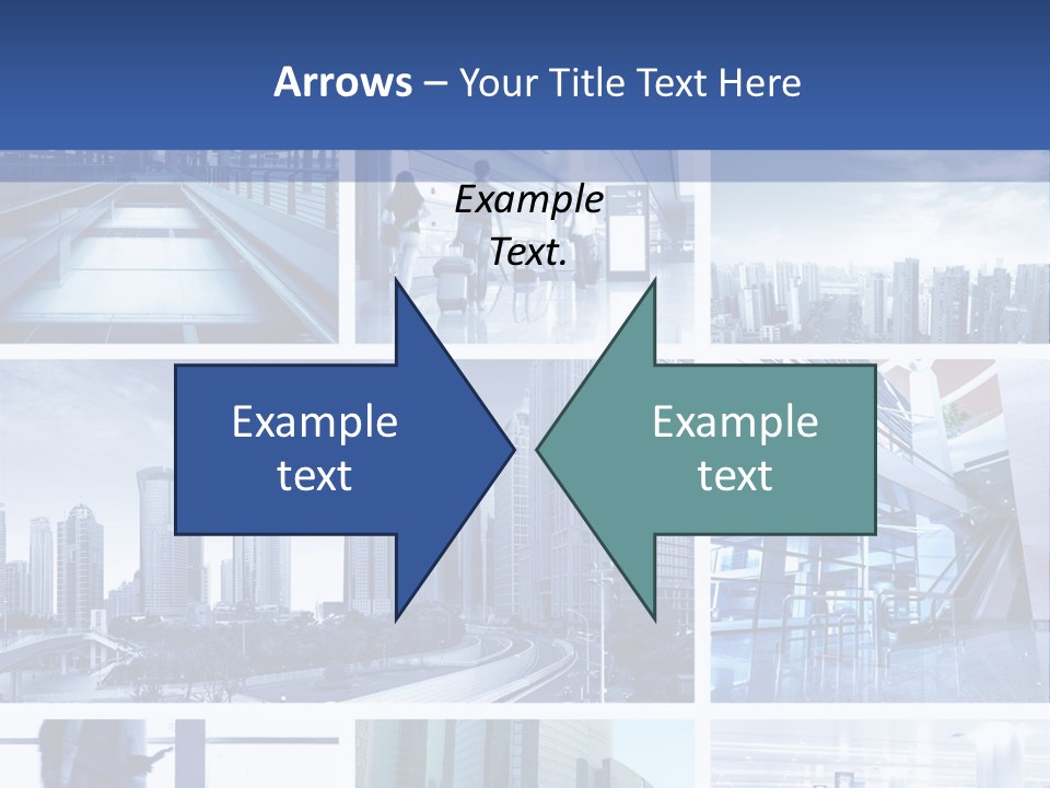Luggage Modern Transportation PowerPoint Template