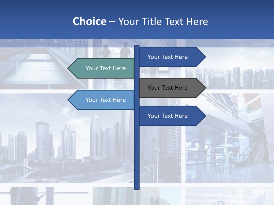 Luggage Modern Transportation PowerPoint Template