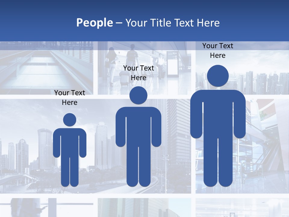 Luggage Modern Transportation PowerPoint Template