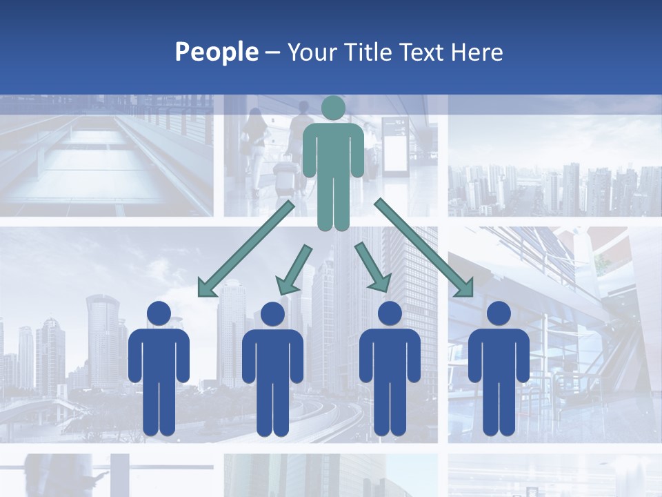 Luggage Modern Transportation PowerPoint Template