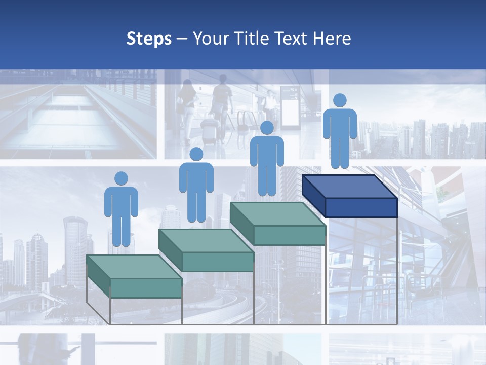 Luggage Modern Transportation PowerPoint Template