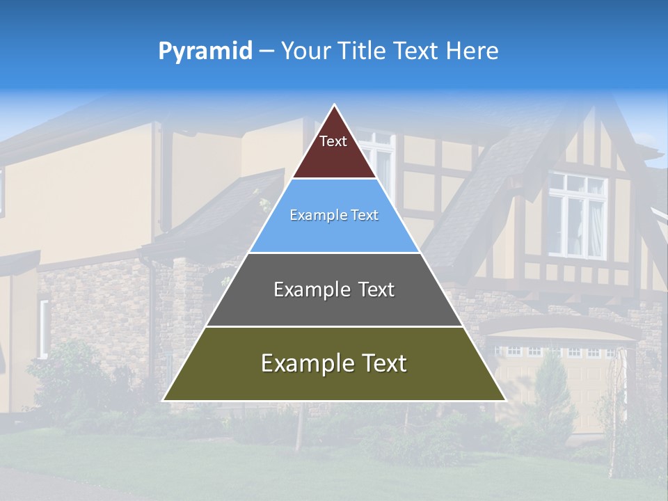 Shed Carport City PowerPoint Template