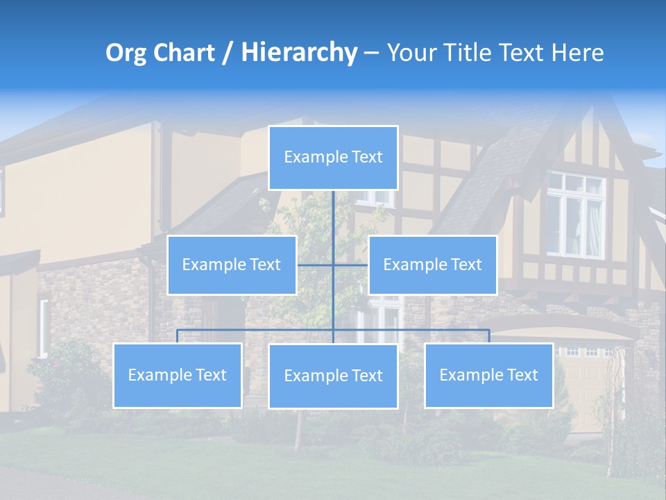 Shed Carport City PowerPoint Template
