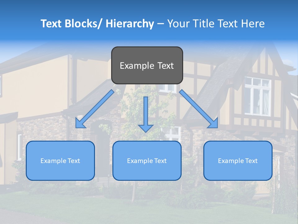Shed Carport City PowerPoint Template