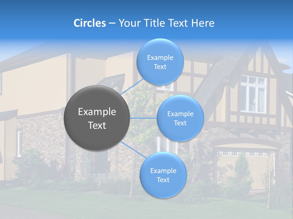 Shed Carport City PowerPoint Template