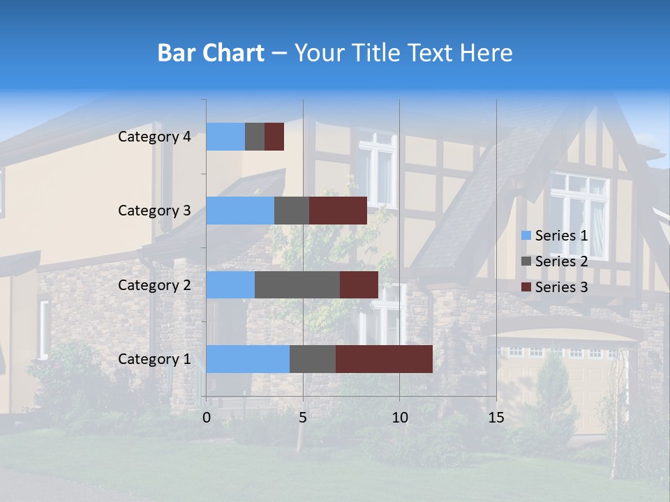 Shed Carport City PowerPoint Template