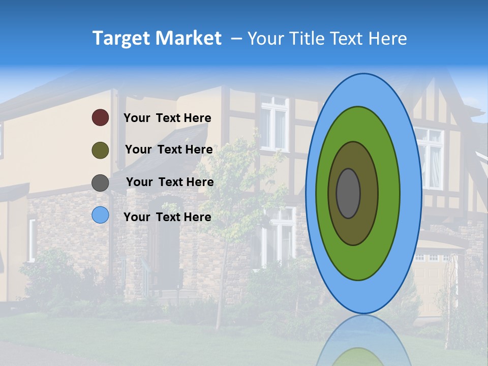 Shed Carport City PowerPoint Template