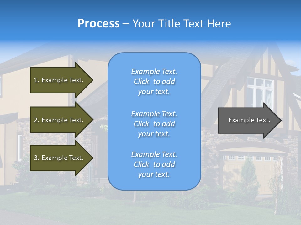 Shed Carport City PowerPoint Template