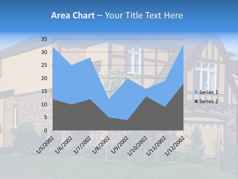 Shed Carport City PowerPoint Template