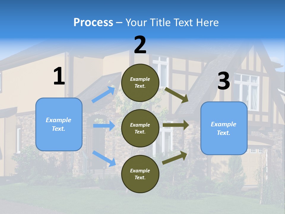 Shed Carport City PowerPoint Template