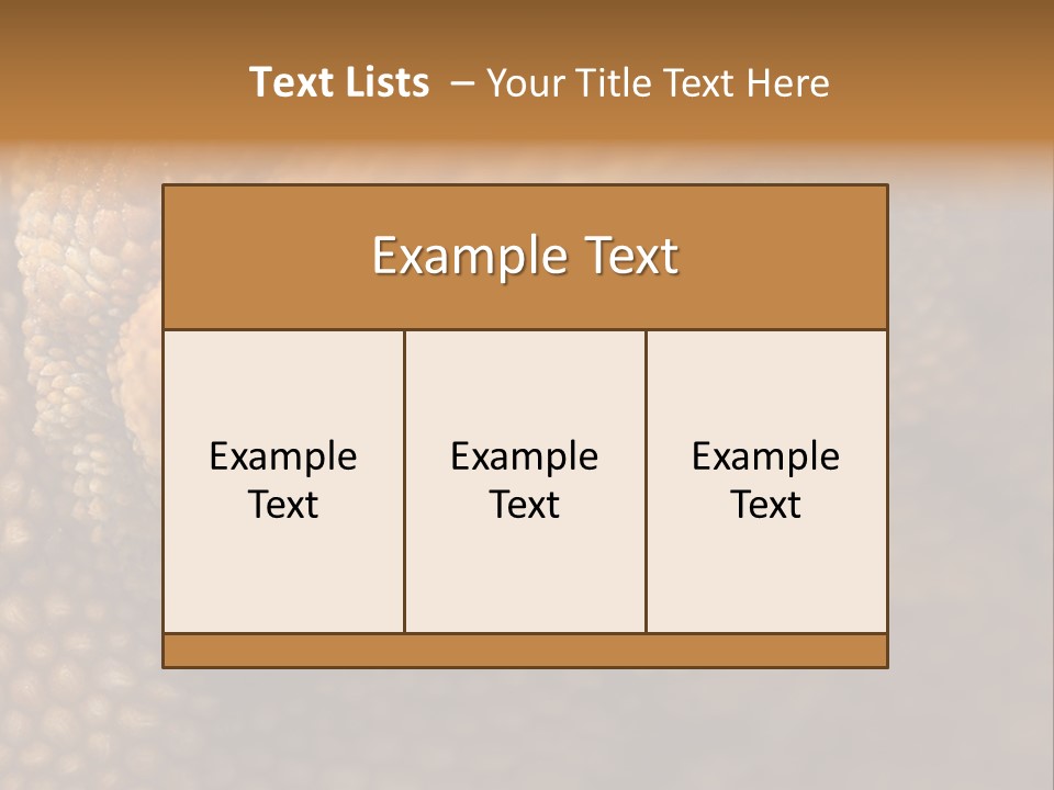 Macro Reptile Eyeball PowerPoint Template