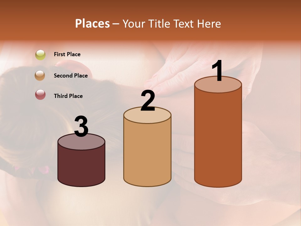 Adult Woman Neck Massage PowerPoint Template