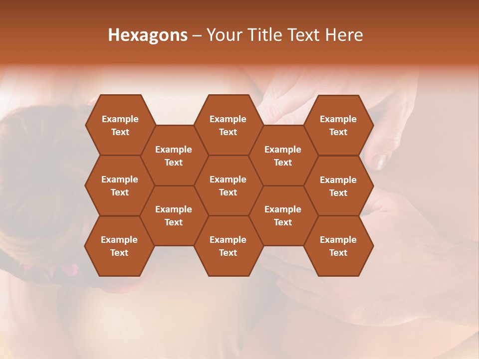 Adult Woman Neck Massage PowerPoint Template