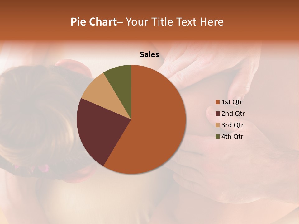 Adult Woman Neck Massage PowerPoint Template