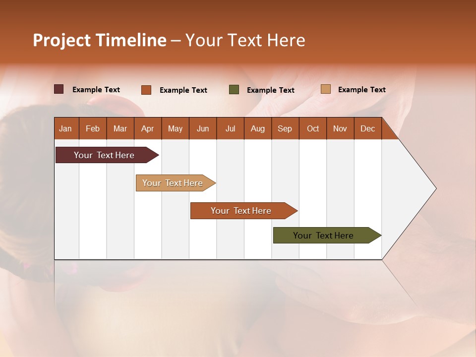 Adult Woman Neck Massage PowerPoint Template