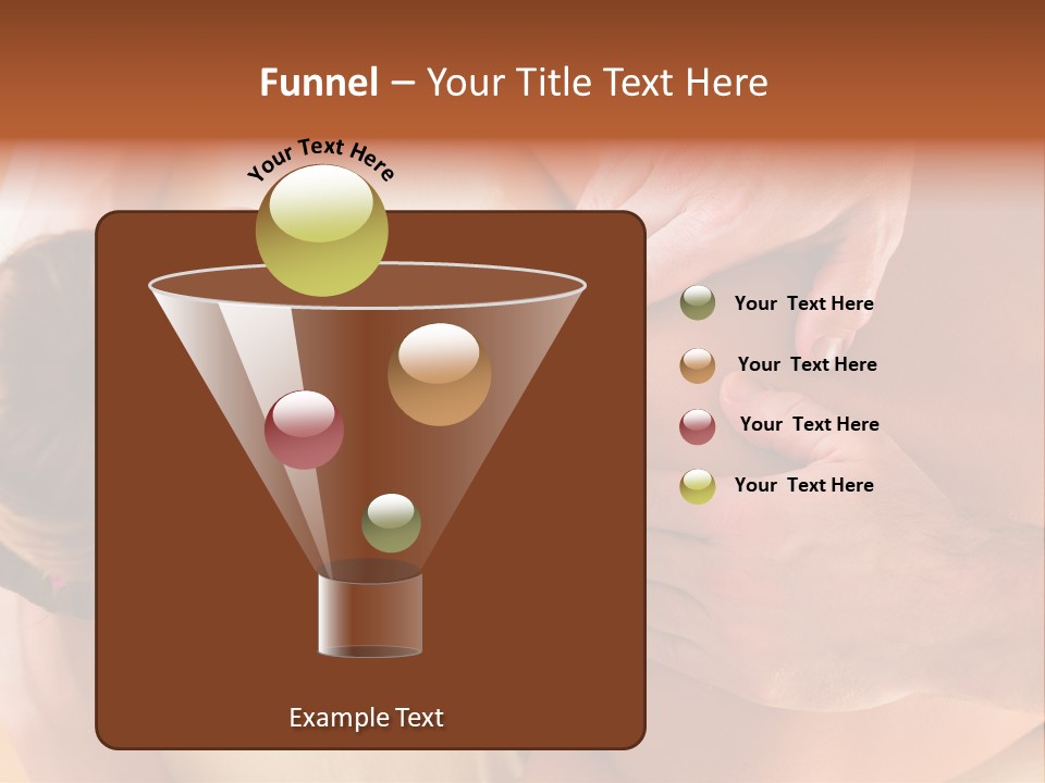 Adult Woman Neck Massage PowerPoint Template