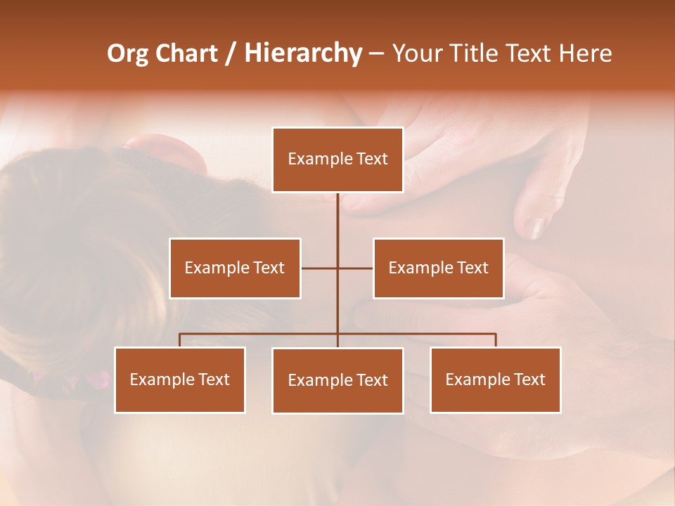 Adult Woman Neck Massage PowerPoint Template