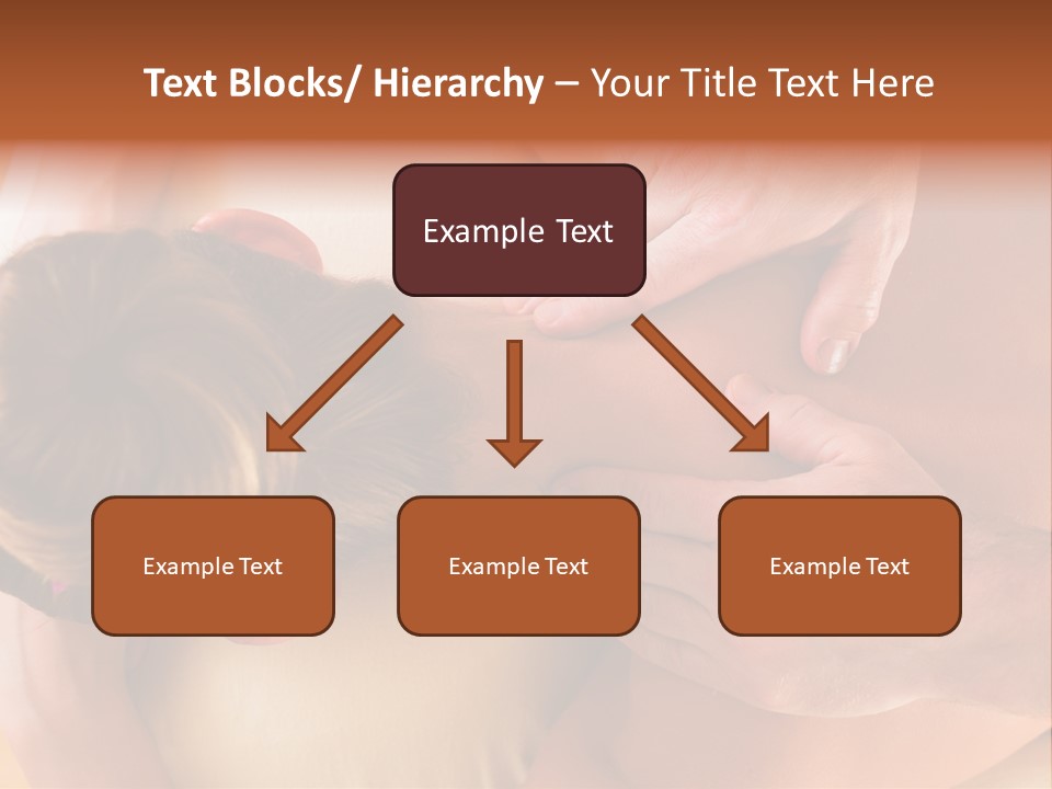 Adult Woman Neck Massage PowerPoint Template