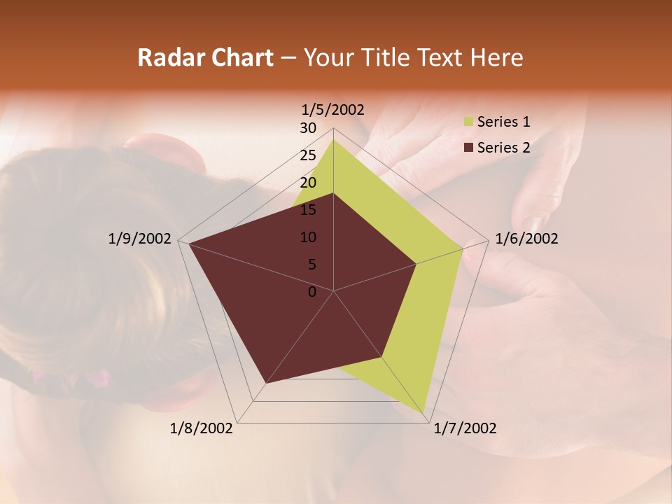 Adult Woman Neck Massage PowerPoint Template