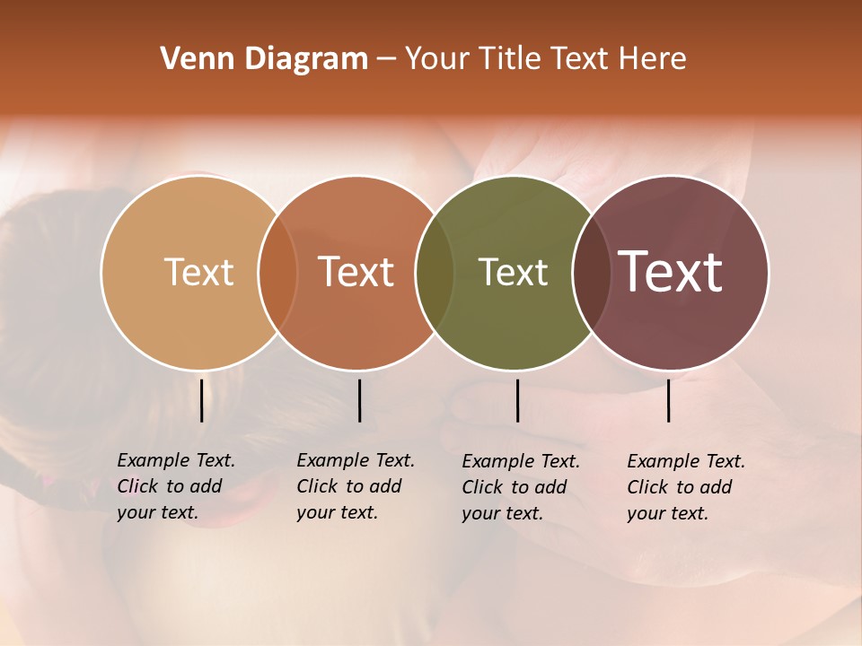 Adult Woman Neck Massage PowerPoint Template