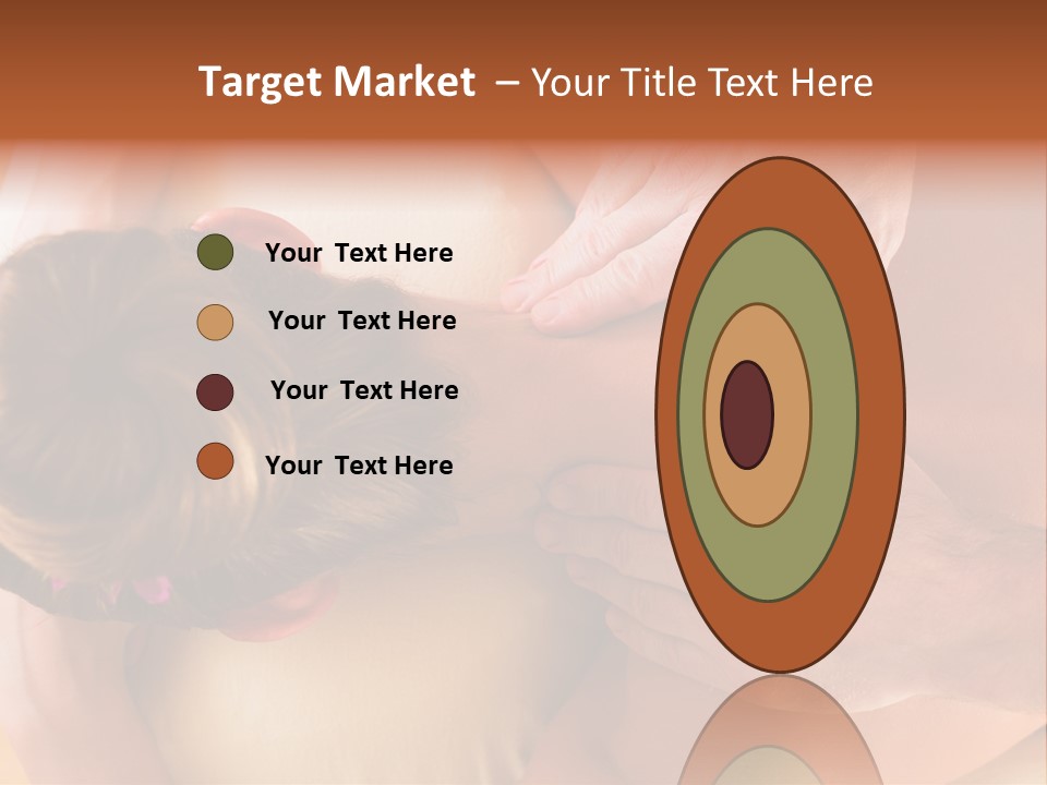 Adult Woman Neck Massage PowerPoint Template