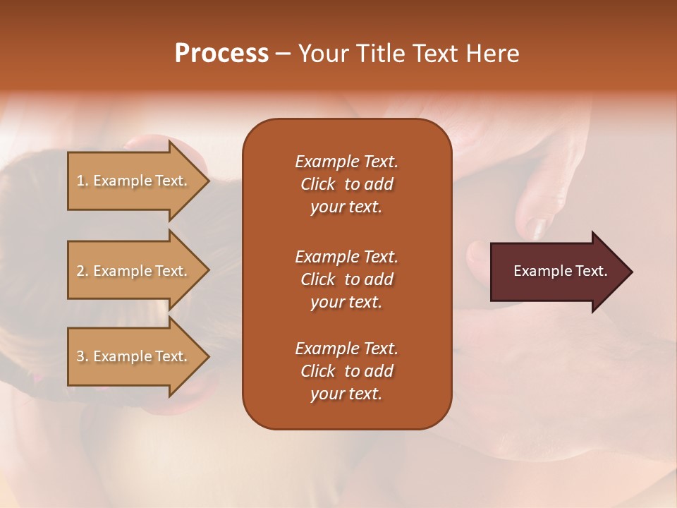 Adult Woman Neck Massage PowerPoint Template