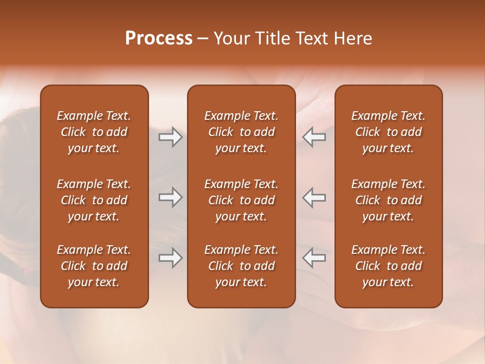 Adult Woman Neck Massage PowerPoint Template