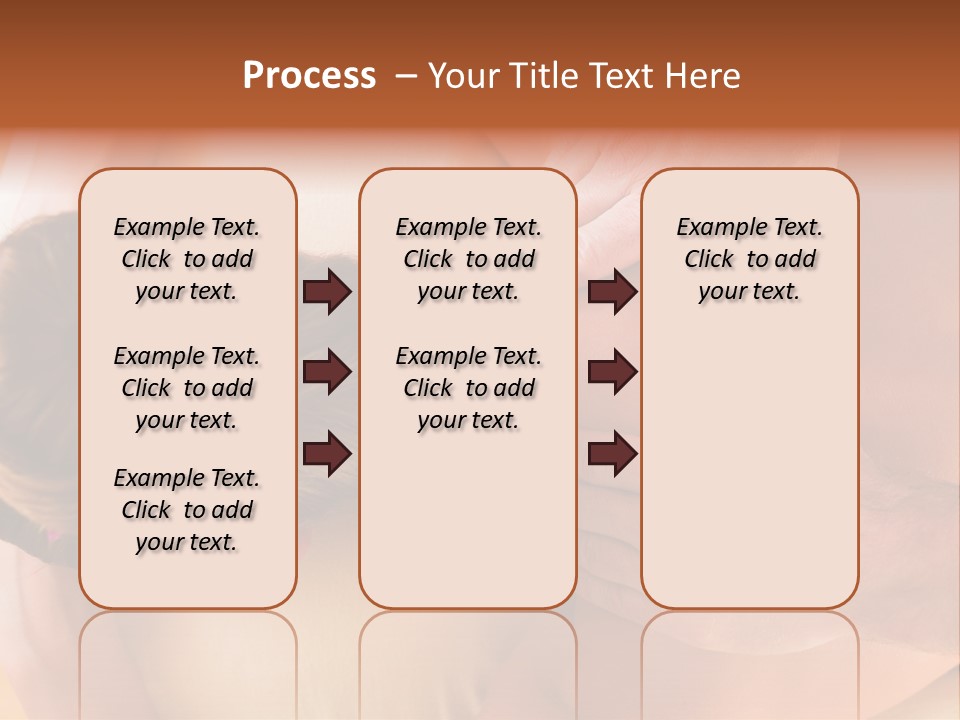 Adult Woman Neck Massage PowerPoint Template