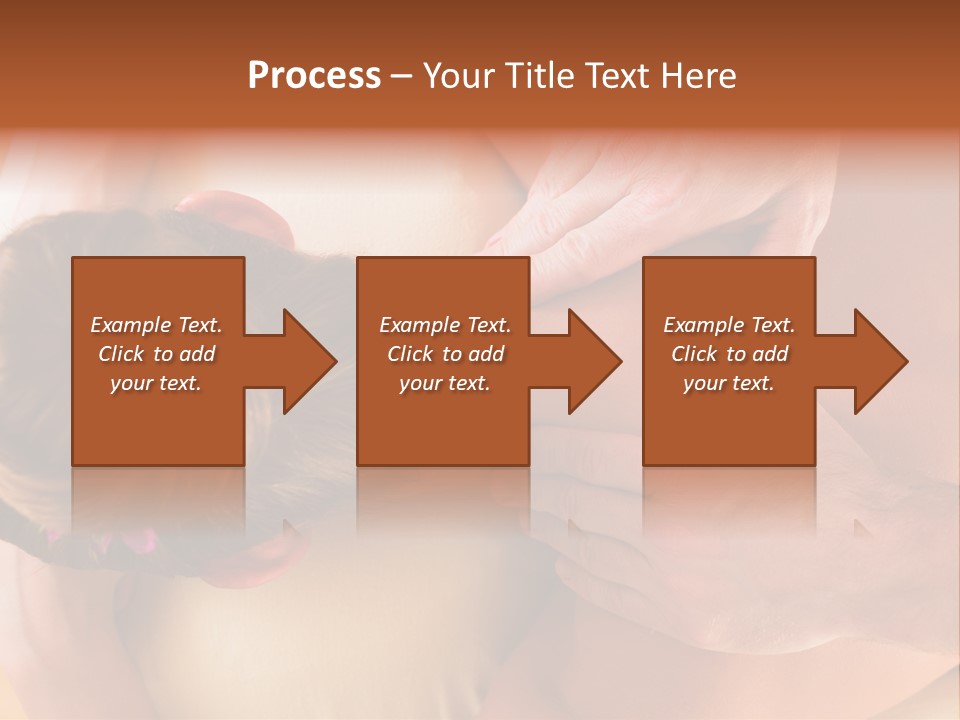 Adult Woman Neck Massage PowerPoint Template