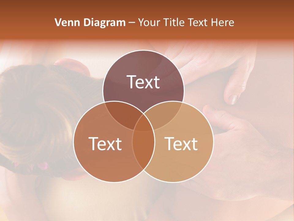 Adult Woman Neck Massage PowerPoint Template