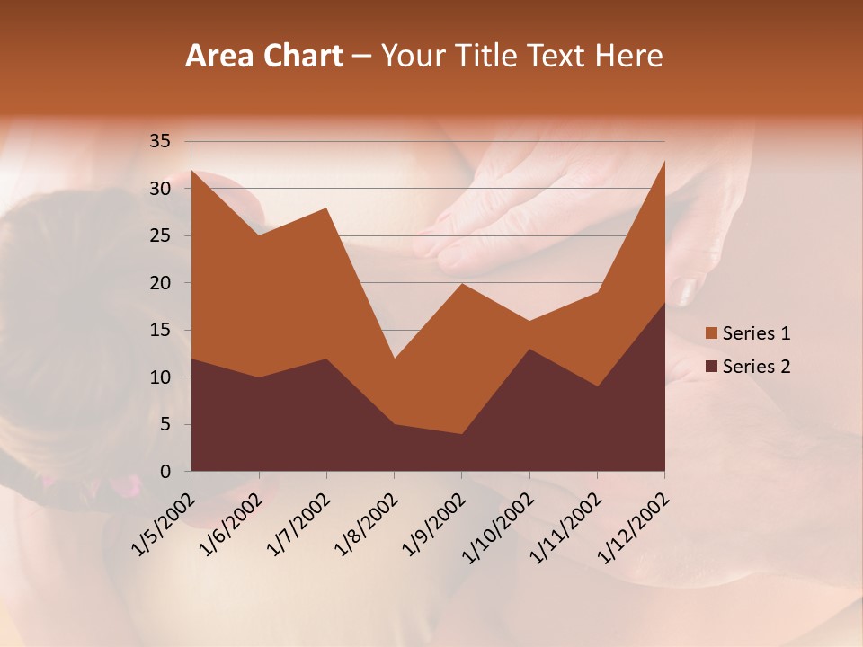 Adult Woman Neck Massage PowerPoint Template