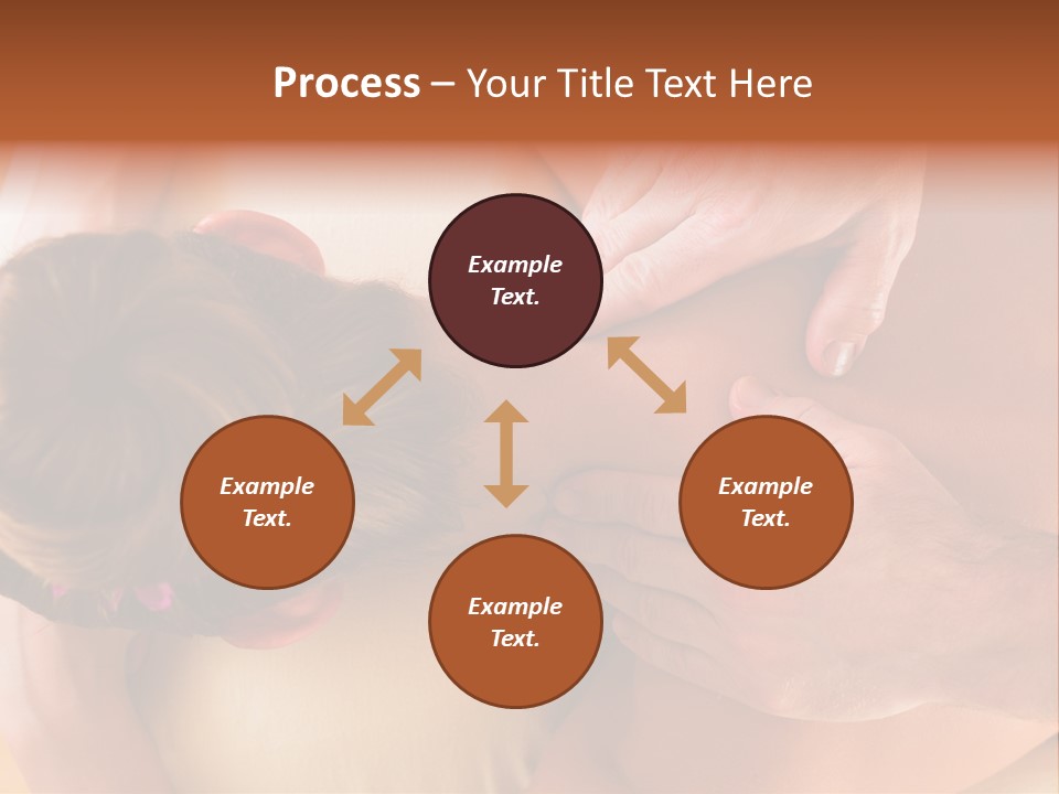 Adult Woman Neck Massage PowerPoint Template