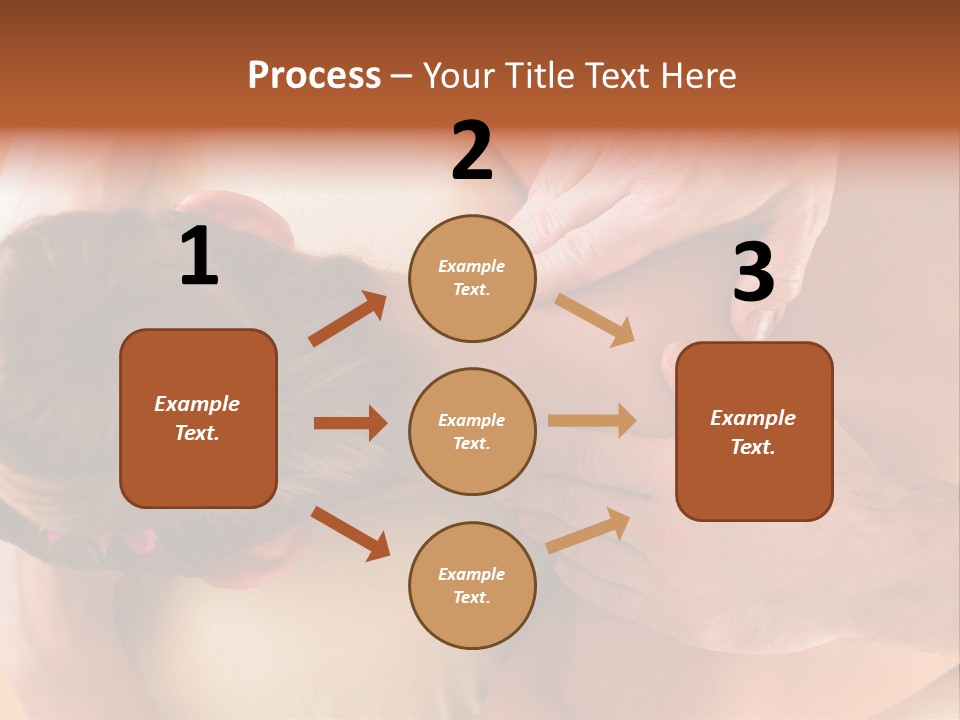 Adult Woman Neck Massage PowerPoint Template