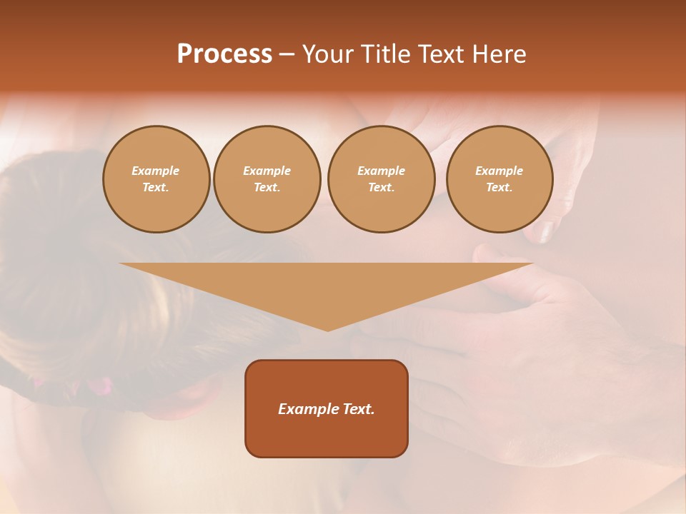 Adult Woman Neck Massage PowerPoint Template
