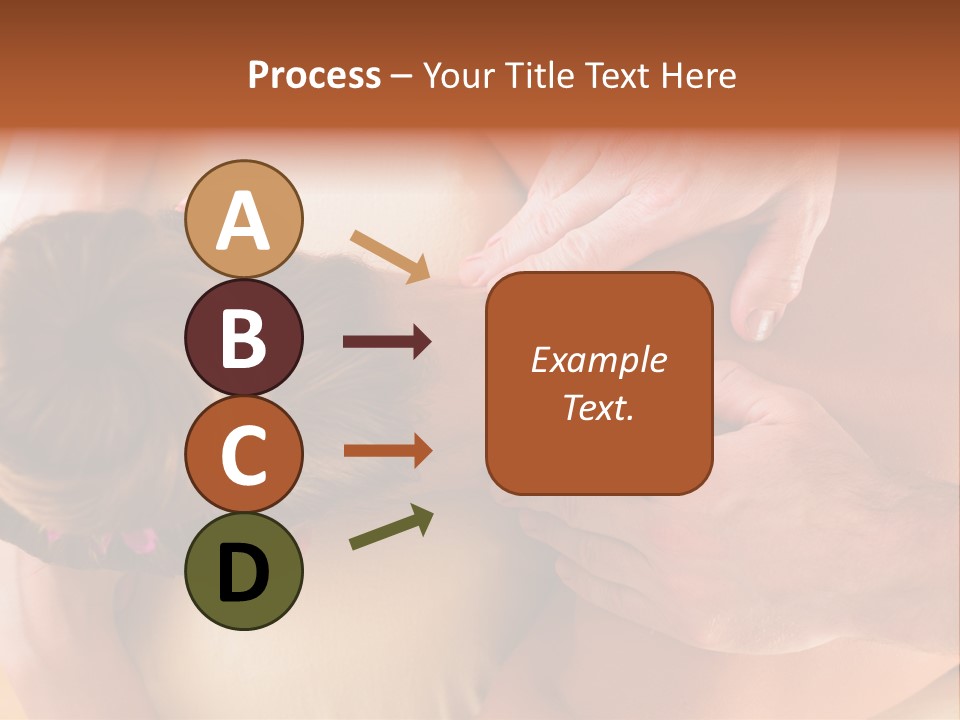 Adult Woman Neck Massage PowerPoint Template