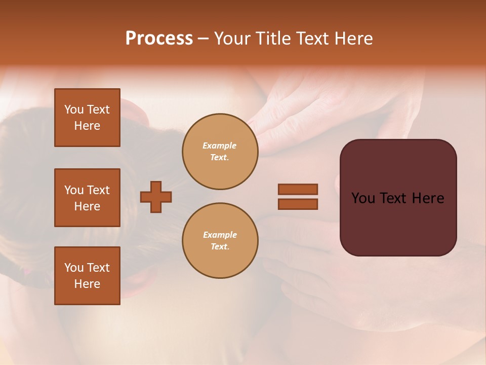 Adult Woman Neck Massage PowerPoint Template